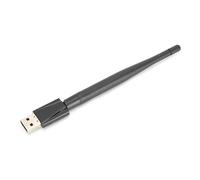 Phefop ZAPO W88 Adattatore WiFi USB Scheda Wireless 300 Mbps USB 2.0 con Antenna Esterna da 3,5 DBi Portata Estesa di 360 Piedi per Utenti di Laptop Desktop su 7 8 10