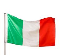 PHENO FLAGS Bandiera Premium Italia 90x150 cm - estremamente resistente alle intemperie - occhielli in metallo e tecnologia di sigillatura speciale - doppio orlo e colori brillanti e vivaci