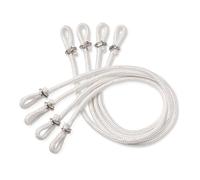 PHENO Flags Premium Anelli per Bandiere Set da 4, 41 cm - Accessori per Bandiere stabili e durevoli, Il Dispositivo di Sollevamento Perfetto per Le tue Bandiere