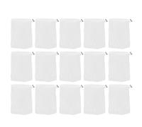 PHENOFICE 15 pezzi di sacchetto di sapone in rete per la doccia - Sacchetto di sapone in schiuma per uomini e donne - Rete schiumogena esfoliante per la doccia di casa e hotel