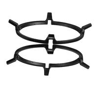 PHENOFICE 2 Pezzi Staffe Per Fornelli A Gas Antiscivolo Supporto Rotondo Per Pentole Cucina Griglia Compatto Per Fornelli Domestici