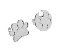 PHENOFICE 2 Pezzi Tavolozza per Manicure ad Anello Mini, Piastra Colorata per Unghie da Dito, Vassoio per Miscelare Smalto Nail Art, Palette Portatile per Saloni e Uso Professionale