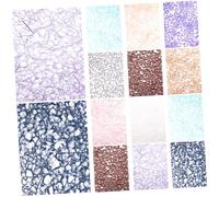 PHENOFICE 20 Fogli Carta Scrapbooking Diario Decorativa Carte Artigianali Sfondo Fai da Te Atmosfera Romantica Lavorazione Squisita Dettagli Eccezionali Piegare Tagliare Decorazioni