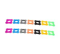 PHENOFICE 20pezzi Anello Per Microfono in Silicone Antirotolamento e Protezione Da Urti Cadute e Colpi Confezione Per Dispositivo Ktv