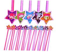 PHENOFICE 25 Pezzi Bacchette Fatate Forma Stella Bastoncini Fatati Portatili Giocattoli Ragazzo Ragazza E Oggetti Scena Festa