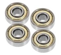 PHENOFICE 4 pezzi Kit Cuscinetti Sfera Ruote Anteriori per Sedia Rotelle Manuale Parti Interne Hub Resistenti Ricambi per Carrozzine Disabili Supporto Affidabile e Facile Manutenzione