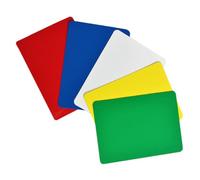 PHENOFICE 5 pezzi Carte Taglio Poker Professionali in PVC con Bordi Lisci e Dispenser Portatile per Accessori Gioco da Tavolo