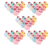 PHENOFICE 50 Mini Resin The-dark Duck Figurines Bulk Small Animal Statues For Fairy Garden Dollhouse Outdoor And Christmas Decoration