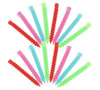 PHENOFICE 60 Pezzi Bigodini per Permanente in Plastica Spirale per Chioma Lunghi, Facili da Usare e Maneggevoli, Accessori per Acconciature Ricci e Boccoli Colore Casuale