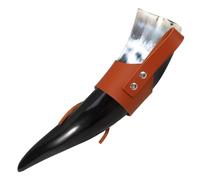 PHENOFICE Bicchiere da Bere Corno Pu con Supporto Resistente e Design Rustico Vintage per Cosplay e Feste a Tema Vichingo