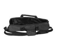 PHENOFICE Borsa per Supporto Musicale con Manico e Tracolla, Custodia Protettiva Nero, Forma Cilindrica, per Musicisti in Viaggio a Casa, 50x13 Cm