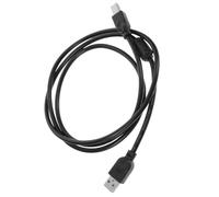 PHENOFICE Cavo di Collegamento per Strumenti, Cavo USB Stereo per Pianoforte Digitale e Batteria Elettronica, 1,5m, Nero, Metallo e Gomma, per Palco e Casa