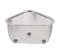 PHENOFICE Cestello in Acciaio Inossidabile e Plastica per Lavello Cucina Triangolare 2 Pezzi Organizer Angolare Stili multipli per Spugne e Alimentari in Cucina e Hotel Stili multipli