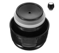 PHENOFICE Coperchio Ricambio per Borraccia Termica in Plastico Nero Apertura One-Touch, Facile da Installare, Guarnizione Ermetica per Uso Quotidiano e Viaggi