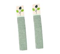 PHENOFICE Copri-maniglie Per Porte Di Frigorifero Pratici Guanti Per Maniglie Di Doppie Porte Accessori Da Cucina Decorazioni Per Maniglie Di Panni Per Di Frigorifero Realizzato in Tessuto f