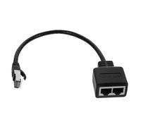 PHENOFICE Divisore Ethernet Maschio Doppia Femmina Spina Modulare Per Connessione Di Dispositivi Splitter Cavo Ethernet Splitter