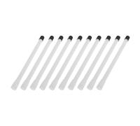 PHENOFICE Estensori Stelo Valvola Pneumatici in Plastica 150Mm Set 10 Pezzi, Prolunga Dritta per Scooter Elettrico, Auto e Bici, Accessorio Gonfiaggio Semplice in Garage e Officina