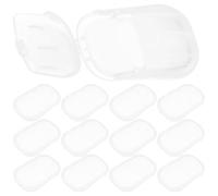 PHENOFICE Fogli di Sapone da Viaggio Portatili 20 Pezzi Colore Chiaro per Lavaggio Mani, Viso e Bucato, Sapone in Fette Compatto in Scatole, per Campeggio e Viaggi All’aperto
