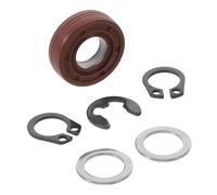 PHENOFICE Kit di Guarnizione per Macchina del Pane Tenuta in Acciaio Inossidabile, Clip a Molla E-clip e Rondella Piatta, Accessori Resistenti per Panificazione Domestica