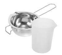 PHENOFICE Kit per La Fabbricazione di Candele Contenitore per Cera E Portacandele in Metallo per Principianti