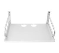 PHENOFICE Mensola da Parete in Alluminio Argento per Router Wifi e Proiettore, Supporto Stabile e Resistente ad Alta Durezza, per Cucina e Dormitorio