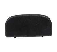 PHENOFICE Organizzatore Porta Occhiali da Sole per Auto in Abs Nero Custodia Visiera Multifunzionale con Doppia Fibbia Supporto Occhiali Sole per Alette Parasole Auto