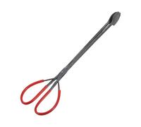 PHENOFICE Pinze per Stufa in Ferro Resistenti per Sollevare Sicuramente Carbonella e Legna, Strumento per Focolare e Barbecue da Esterno Protezione dal Calore