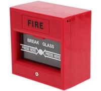 PHENOFICE Pulsante Antincendio Rottura Vetro Manuale per Emergenza Sicurezza Porte Allarme Pronto Intervento