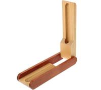 PHENOFICE Scatola Portapenne in Legno Singola Ribaltabile, Astuccio per Penna Stilografica Vuoto, Organizer Portatile per Penne a Inchiostro, Espositore Elegante per Regalo e Uso