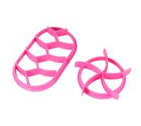 PHENOFICE Stampi da Antiaderenti e Facili da Sformare 2 in Pp Rosa, Forma Pane Accessori la Cucina Domestica la Panificazione