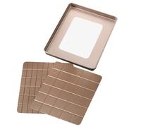 PHENOFICE Stampo per Torrone Accessorio in Metallo Resistente e Antiusura, Teglia da Grande Base per Modellare Dolci per Pasticceria