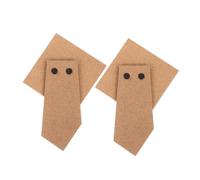 PHENOFICE Supporto Posteriore Adesivo per Cornici Portafoto in Legno Marrone 2 Pezzi Angolo Regolabile per Esposizione di Opere d'Arte e Decorazione Casa