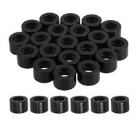 PHENOFICE Tappi per Bottiglie di in Pp Nero 20 Coperchi Eleganti con Funzione Antiperdite Compatibili con Vari Collo Bottiglia per