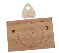 PHENOFICE Tavola A Pendolo in Legno per Divinazione Accessorio per Altare Piatto di Legno Occhi Malvagi Come Decorazione Casa O Strumento di Divinazione