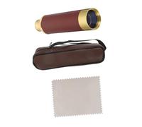 PHENOFICE Telescopio Retrò Da Pirata Allungato Binocolo Singolo Realizzato Leggero E Portatile Borsa Per Trasporto Per Viaggi Campeggio E Caccia