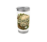 PHENOLOGY WALK Fenologia Natura Sentiero Germogli Bicchiere termico in acciaio inox doppia parete