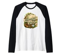 PHENOLOGY Walk Fenologia Natura Sentiero Germogli Maglia con Maniche Raglan