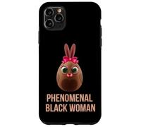 Phenomenal Melanin Black Woman Magic With Easter Black Bunny Custodia per iPhone 11 Pro Max