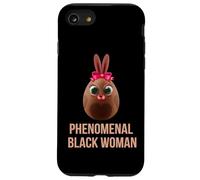 Phenomenal Melanin Black Woman Magic With Easter Black Bunny Custodia per iPhone SE (2020) / 7/8