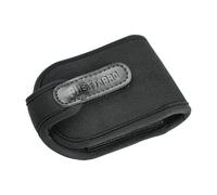 Phenyx Pro Custodia per trasmettitore wireless in neoprene, supporto portatile con gancio e anello e cinghia elastica, adatta per trasmettitori wireless e ricevitori IEM, nero (BA-1)