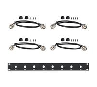 Phenyx Pro - Kit antenna BNC, 4 cavi di collegamento BNC 50 cm, per antenne di montaggio frontale, compatibile con la nuova versione PTU-4000/6000/7000