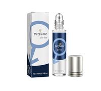 Pheromone profumo da uomo, roll-on feromone, profumo di lunga durata grazie alla formula dell'olio concentrato, design compatto, dosaggio preciso, senza sprecare profumo (blu)