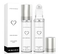 Pheromones Perfume 2 Pezzi Deromone Profumo Donna Roll-On Profumi Perfume di lunga durata per Donna Aumenta l'intimità, Elegante e Sicuro di Sé