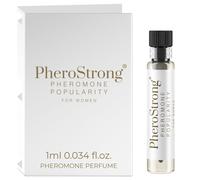 PheroStrong Popularity Female Pheromones 1ml - Profumo Seducente per Donna - Feromoni per Attirare gli Uomini - Aumenta l'attrazzione Sessuale - sex appeal e fiducia in se stesse 1ML
