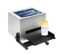 Phezer Macchina automatica di codifica continua a getto d'inchiostro per piccole imprese con cartuccia d'inchiostro originale ad asciugatura rapida, stampante intelligente per data di produzione/ora
