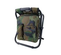 PHHCA Backpack Fishing Chair,3 In 1 Backpack Stool Fishing Chair,Camping Foldable Stool,for Outdoor Hiking Walking(Floral)