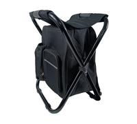 PHHCA Backpack Fishing Chair,3 In 1 Backpack Stool Fishing Chair,Camping Foldable Stool,for Outdoor Hiking Walking(Black)