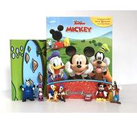 Phidal- Disney La Maison de Mickey Comptines e Statuette, 9782764360620
