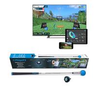 PHIGOLF Phigolf2 - Simulatore da Golf con Bastone per Altalena per Interni ed Esterni, con sensore di Movimento aggiornato e analisi Dell'Oscillazione 3D, Compatibile con App WGT/E6 Connect, Funziona
