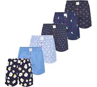 Phil & Co. Berlin 6 Webboxer da Uomo American Boxer Boxershorts, XL